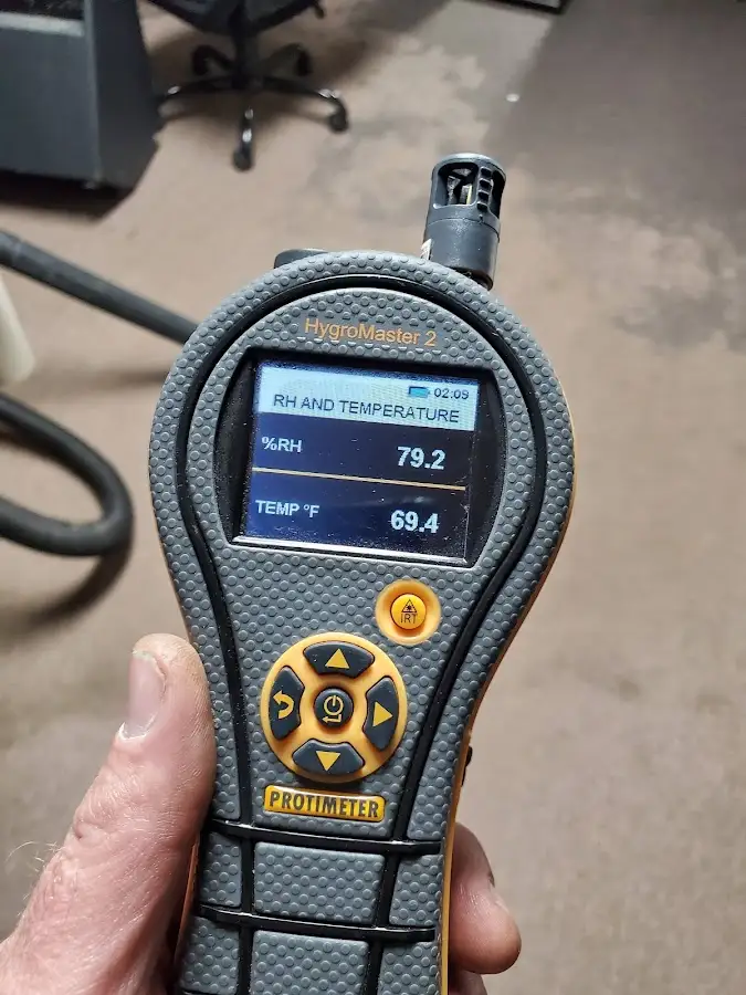 Moisture meter humidity assessment for Fire & Smoke Damage Restoration in Gaffney